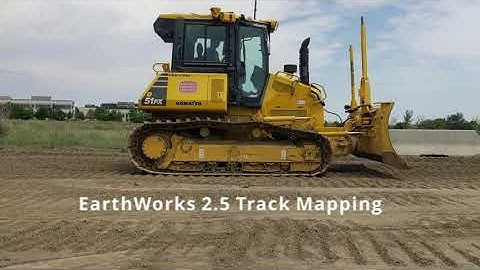 Trimble Earthworks - How to: Track Mapping in Earthworks 2.5