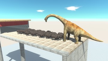 Big Herd of Buffalo - Animal Revolt Battle Simulator