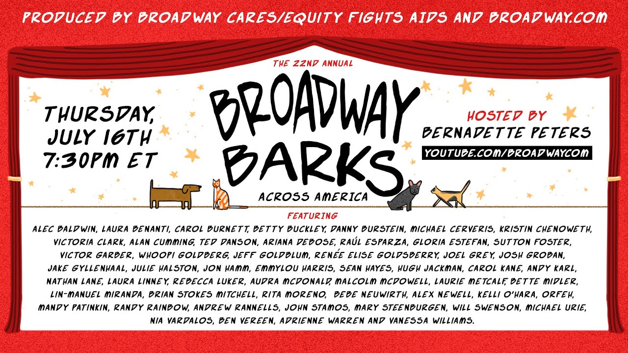 Broadway Barks 22 Broadway Barks Across America Hosted by