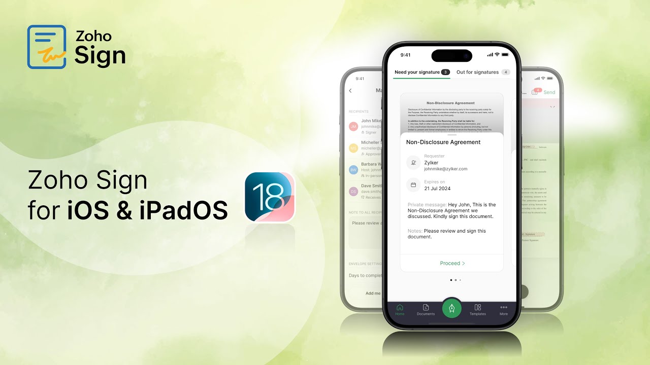 iOS 18 - Top features for Document Signing | iPadOS 18 | iOS18 for ...