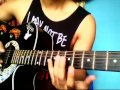 Astha Raut : Chaubandi ma patuki Guitar lesson intro -KRIPA UNPLUGGED