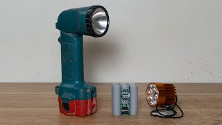 Vintage Flashlight to Super-bright LED Conversion | Makita ML903