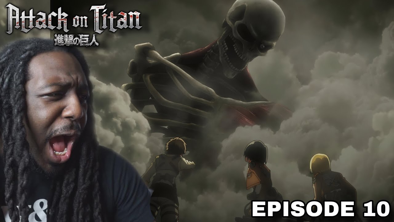 YOU DONT WANT HIM MAD AT YOU!!! | Attack on Titan ( Season 1 , Episode 10 )