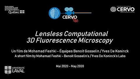 Lensless Computational 3D Fluorescence Microscopy