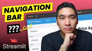 Is it Possible to Add a Navigation Bar to Streamlit Apps? | Streamlit #29 screenshot 2