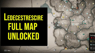 Valhalla Ledecestrescire Map Unlocked - ALL LOCATIONS (All Gears, Abilities, and More)