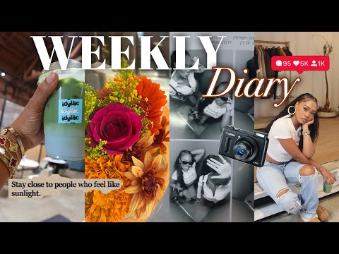 WEEKLY DIARY Cozy Days Self Care Trying To Stay Consistent