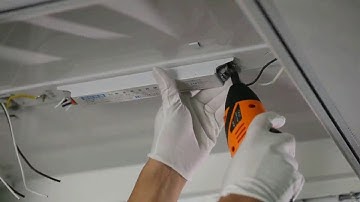 Installation steps of Troffer Retrofit Kits