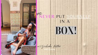 FTC: Never put  yourself in a BOX! #hoodparenting #hood-parenting