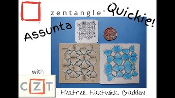 Assunta | Zentangle® Quickie