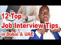 Job Interview Tips in Dubai & UAE - 12 Top tips