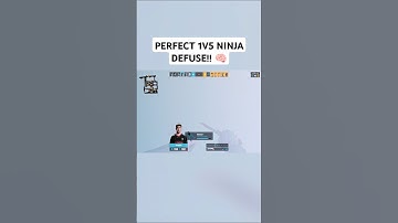 PERFECT 1V5 NINJA DEFUSE!! 🧠