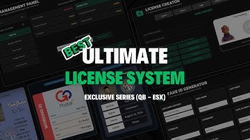 Ultimate License System | License Creator | QB-ESX | Best on FiveM
