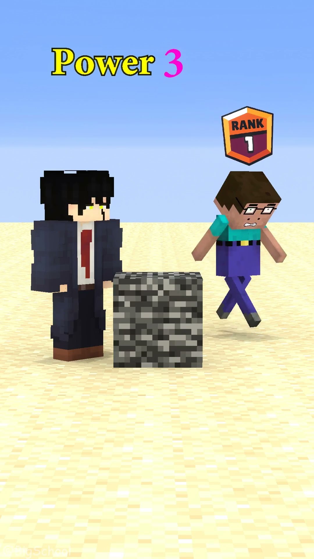 Saitama vs. Herobrine - who is stronger? ?