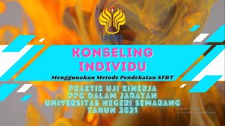 KONSELING INDIVIDU #Metode Pendekatan Solution Focused Brief Counseling (SFBC)