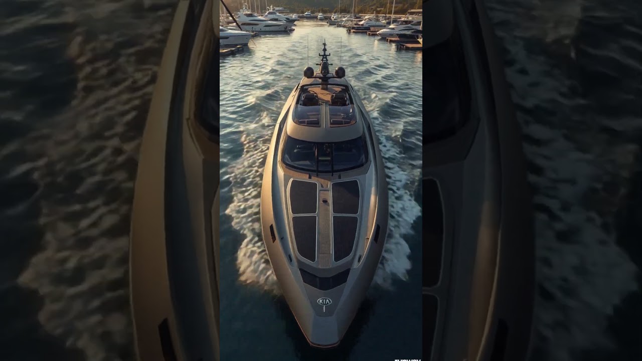 Kia Electric SUV Turned Yacht 🚤⚡