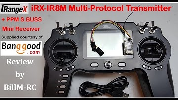 iRangeX iRX-IR8M Multi - Protocol Radio Control Transmitter review