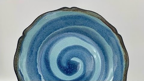 Making a Salad Plate with GR Pottery Form @Dollfacepottery