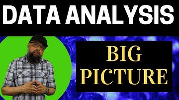 Data Analysis The Big Picture for PhD Students