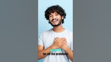 Cultivating Happiness Embrace Gratitude and Transform Problems into Blessings - Inspirational Quote