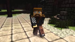 Just Walking - Walk Cycle/Facial Rig Test [60 fps Minecraft Animation]