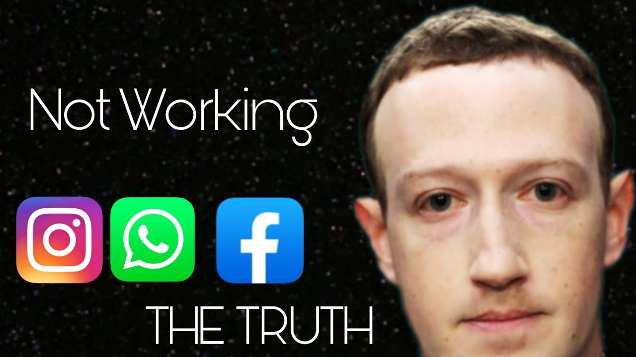 The Truth Why Facebook, WhatsApp \u0026 Instagram Not Working! Mark Zuckerberg