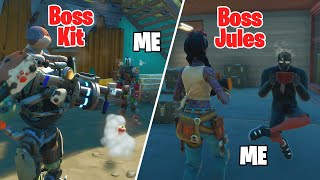 I Protected All MYTHIC BOSSES While Pretending to be a Henchman in Fortnite!