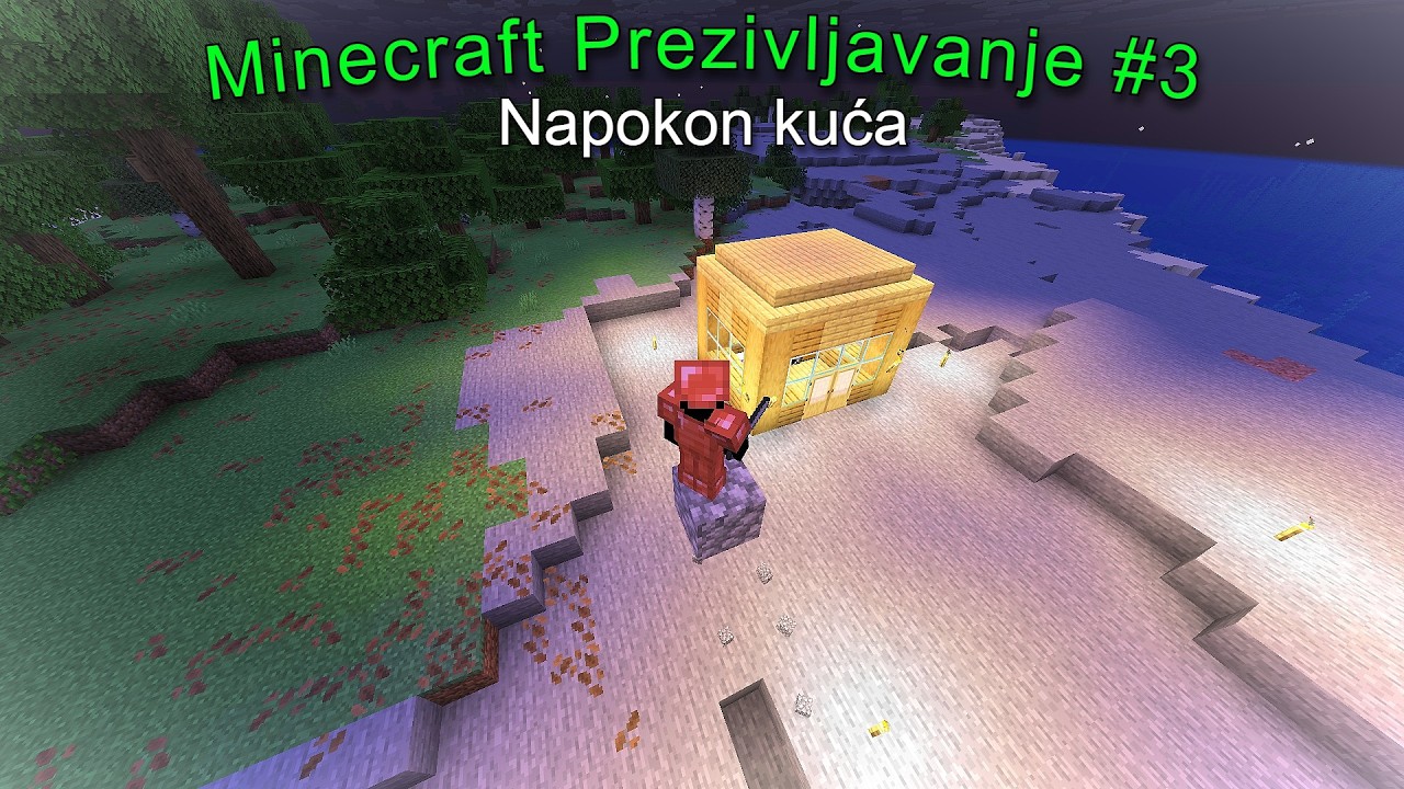 Napravio sam kuću u mom prezivljavanju🏡 