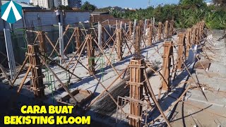 Cara buat bekisting kolom || how to make column formwork