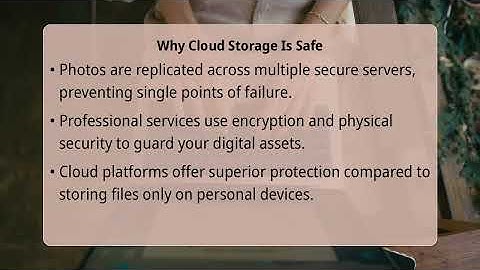 How Do I Safely Store Photos Using Cloud Storage?