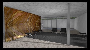 Realtime Archviz with Blender (Barcelona Pavilion)