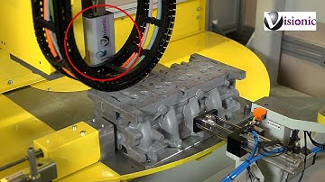 Engine holes inspection using two Optimet non-contact sensors with a periscope