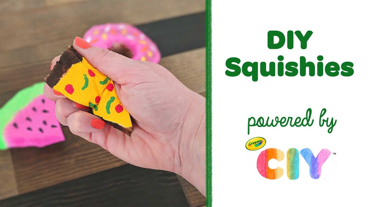 DIY Squishies, Squishy Toy Kids Craft, Crafts, , Crayola CIY,  DIY Crafts for Kids and Adults