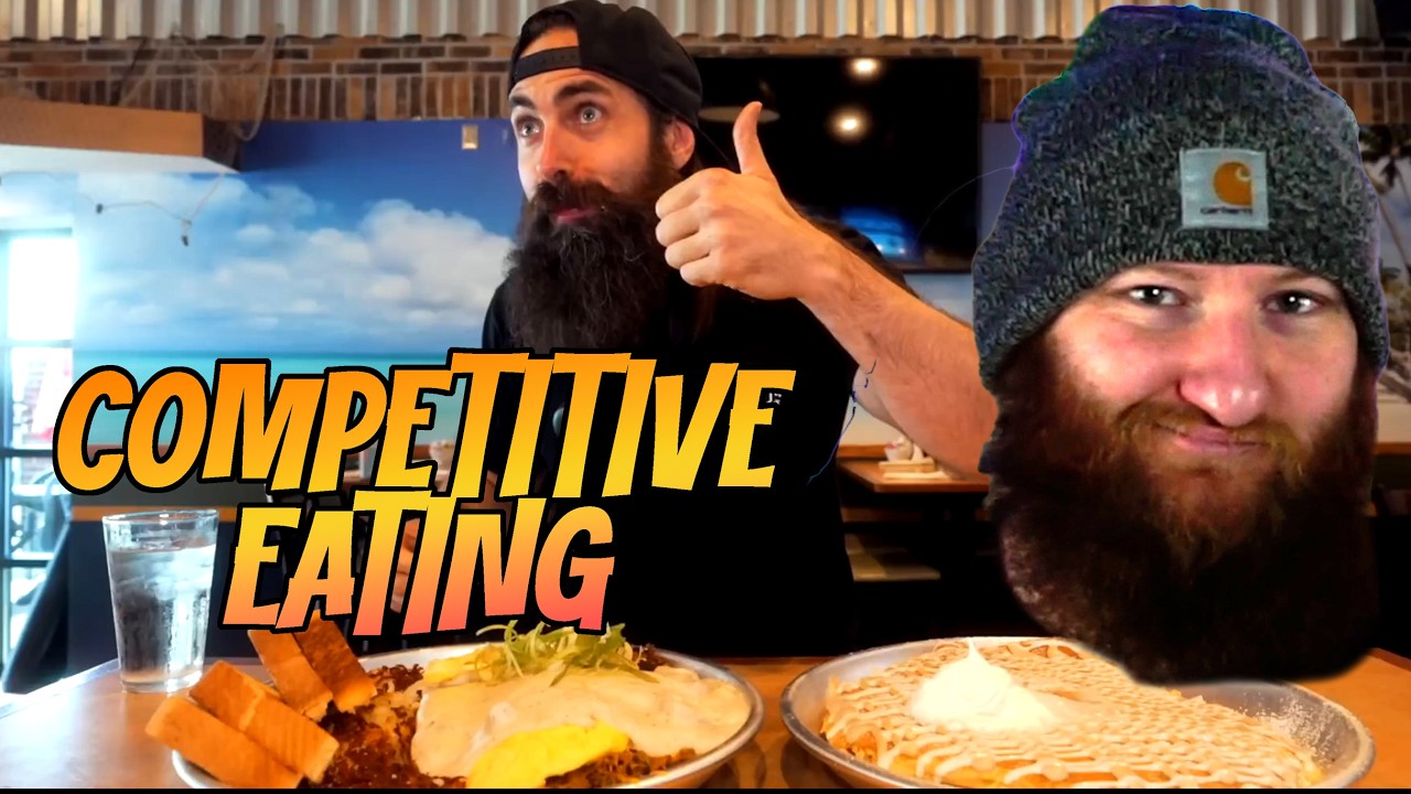 Reacting to COMPETITIVE EATING! (Beard Meats Food) - YouTube