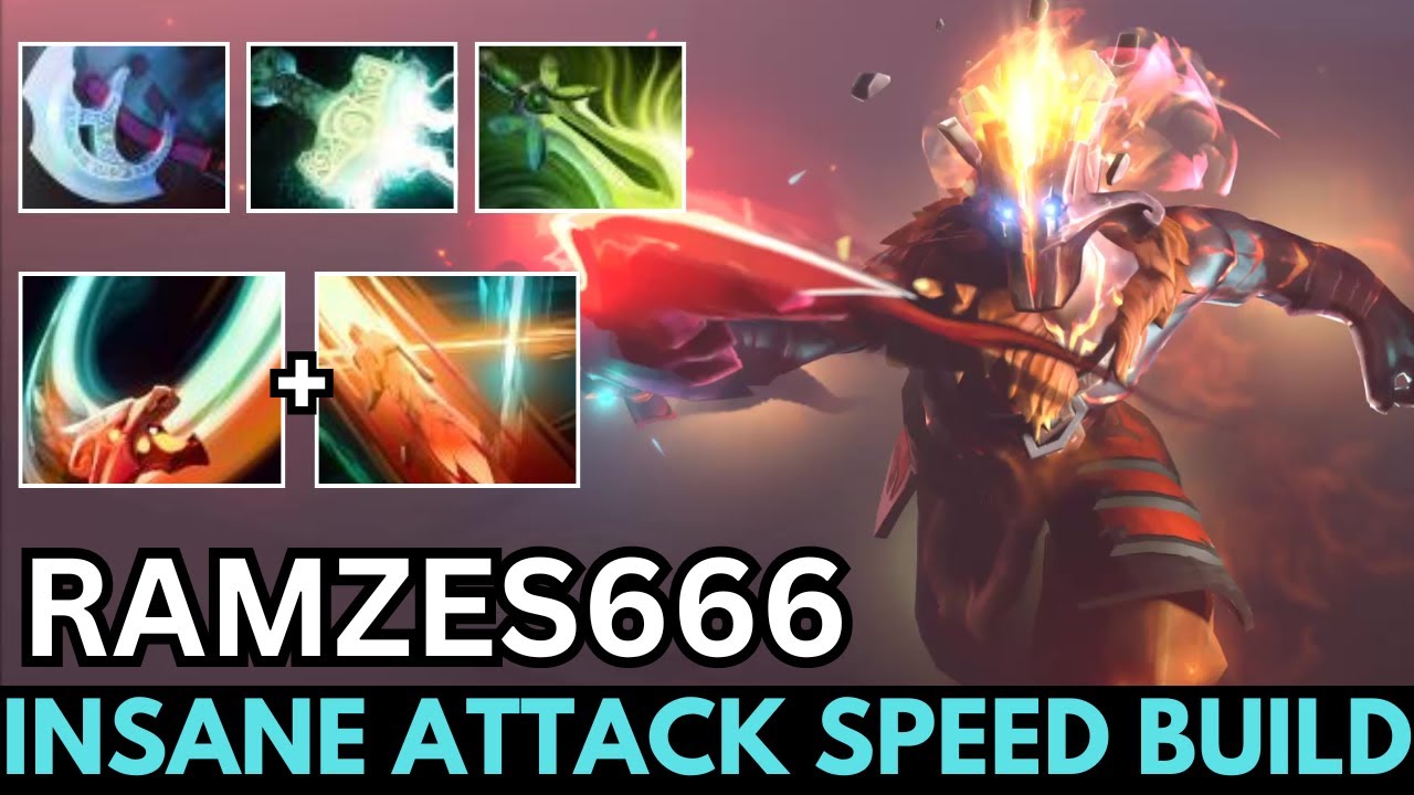 Ramzes666 [Juggernaut] Insane Carry No Mercy Game with Attack Speed build Dota 2