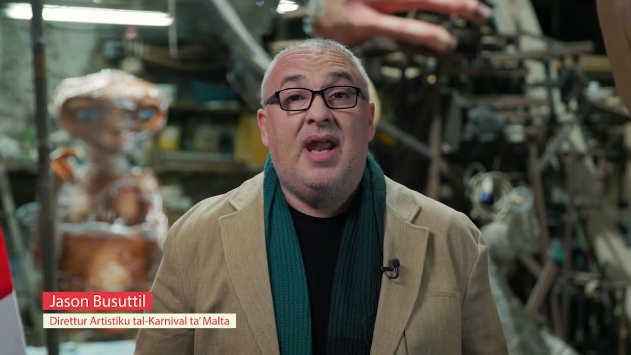 Karnival ta Malta 2024 (10) Kelmtejn mid Direttur artistiku tal Karnival ta Malta