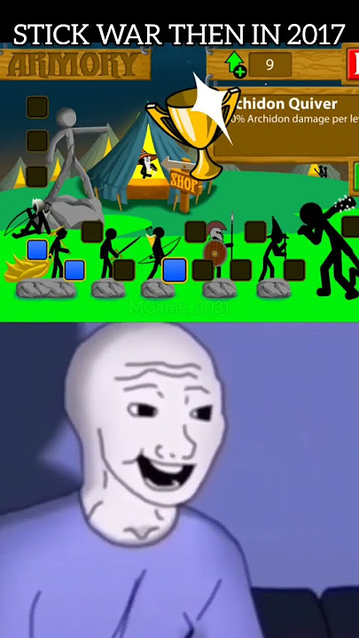 Old VS New Stick War | Time passes very quickly...