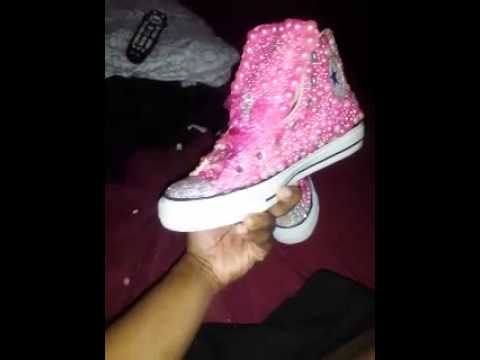 bedazzled converse