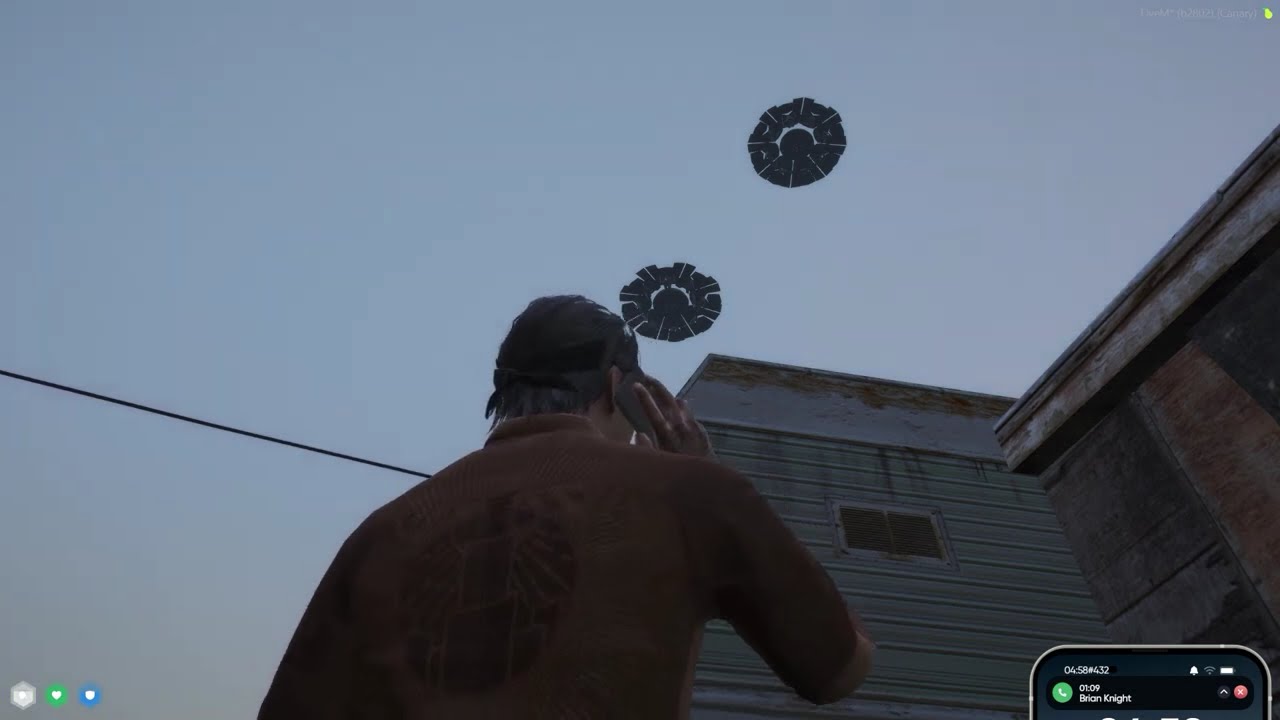 Лэнг спрашивает маршалов, почему они игнорируют два гигантских инопланетных космических корабля н...