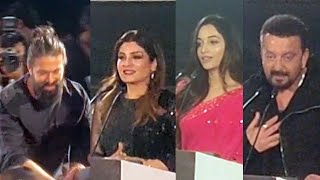 KGF Chapter 2 Trailer Launch पर स्टारकास्ट की Grand Entry | Yash | Sanjay Dutt | Raveena | Srinidhi