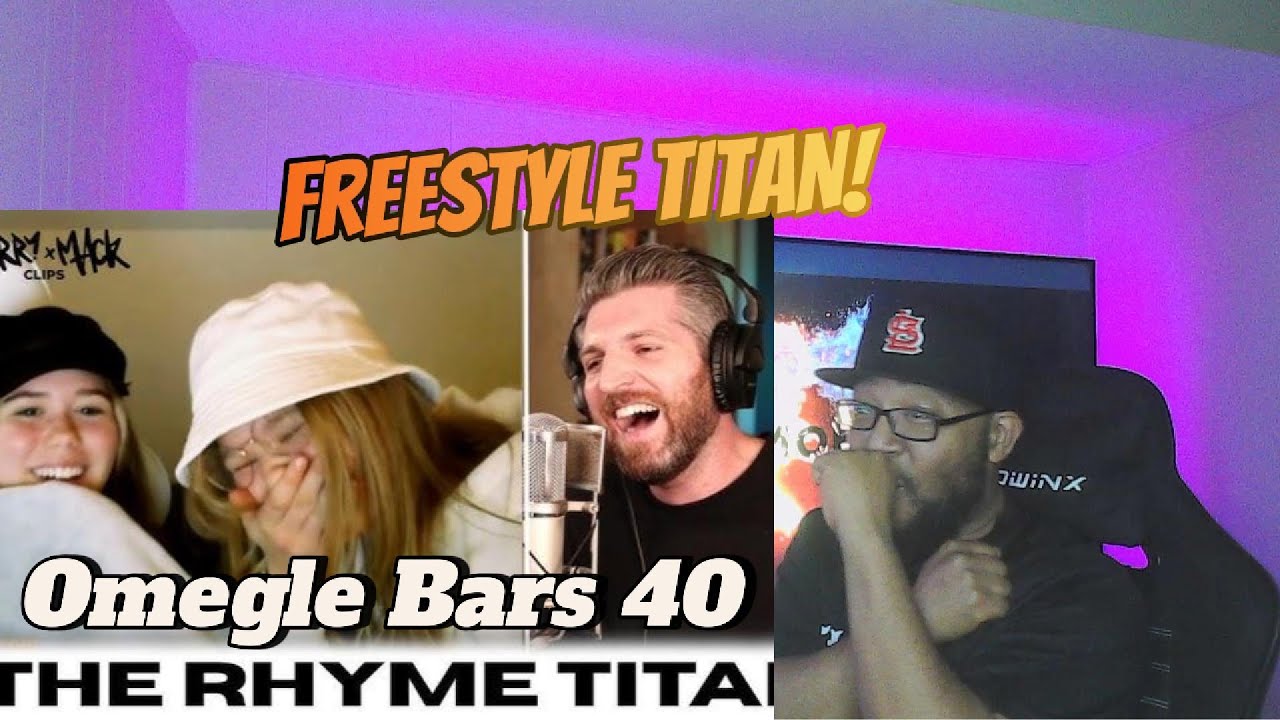 ON ANOTHA LEVEL! Rhyme Titan Harry Mack Omegle Bars 40 Reaction