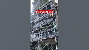 Biển quảng cáo thi công thần tốc #bienquangcao  #shorts