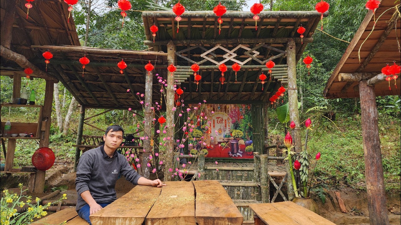 ATIMELAPSE: The process of renovating and decorating the house for Tet (Vietnamese Lunar New Year).