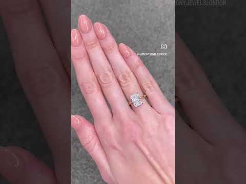 Radiant Solitaire Labgrown Diamond Engagement Ring