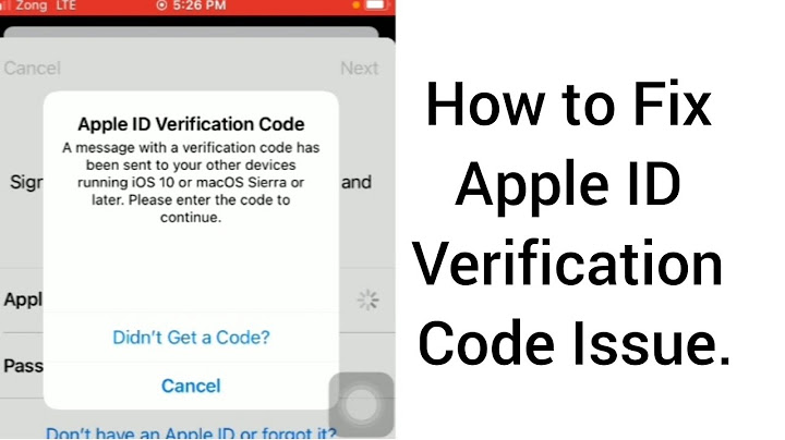 How do i verify my apple id if i can t receive my verification code