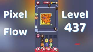 Famous 🎮 Pixel Flow Level 437 Walkthrough | Go Answer 🧩✨ Net Worth