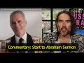 Commentary on russell brand jordan peterson up to petersons abraham sermon