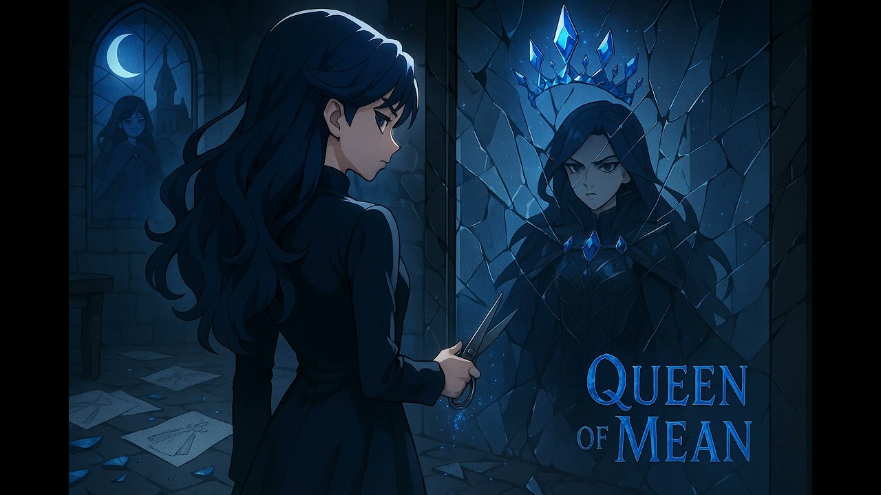 Queen of Mean (Evie Version) – A.I. Concept Cover