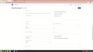 DocType and Child Table in ERPNext