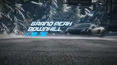 [S클 순정 빌드] Need for Speed : Edge / 눈바람 내리막길 (1:18.36)